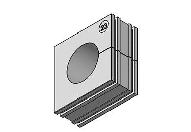 Icotek KT 23 gy: Cable Grommets, Large - 41223