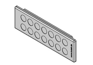 Icotek KEL-DP 24|14 A gy: Cable Entry Plate - 43512