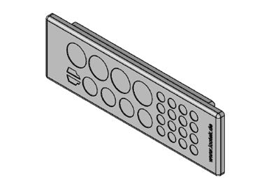 Icotek KEL-DP 24|26 A gy: Cable Entry Plate - 43518