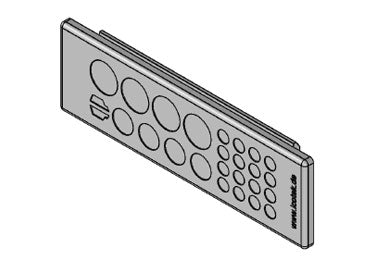 Icotek KEL-DP 24|26 B gy: Cable Entry Plate - 43525