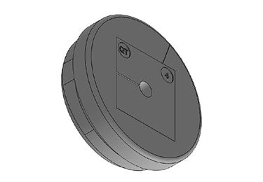 Icotek KEL-QTA 32 A: Pluggable Cable Entry Frame, Round - 43632