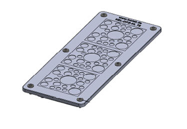 Icotek KEL-DPZ-KL 72 gy: Cable Entry Plate- 43675.001