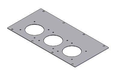 Icotek MP 7: Module Plate for Enclosure Bases - 43889