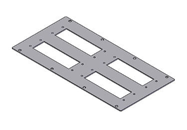 Icotek MP 2: Module Plate for Enclosure Bases - 43890