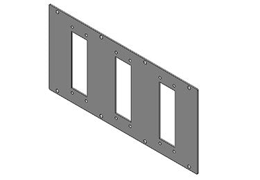 Icotek MP 1: Module Plate for Enclosure Bases - 43891