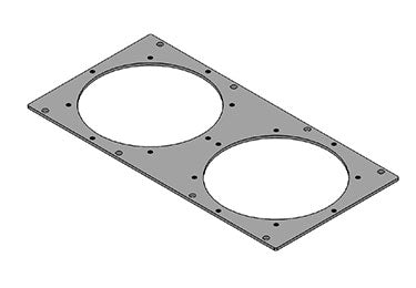Icotek MP 8: Module Plate for Enclosure Bases - 43894