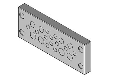 Icotek KEL-DPU 24|20 gy: Cable Entry Plate - 43938 | Trimantec