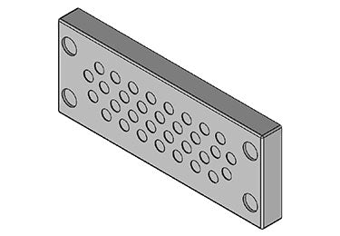 Icotek KEL-DPU 24|32 gy: Cable Entry Plate - 43942