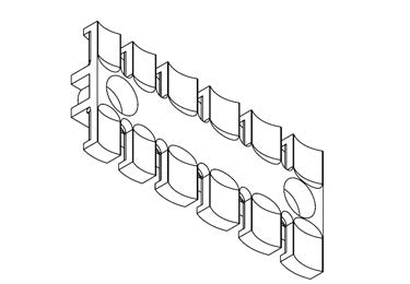 Icotek ZL 87 AB M6: Strain Relief Plate with Aluminum Bushings - 32293