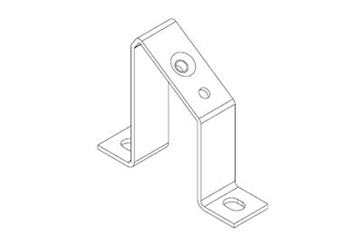 Icotek MF-A68: Mounting Feet for DIN Rails and Bus Bars - 36064 | Trimantec