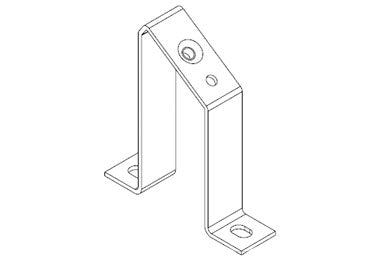 Icotek MF-A88: Mounting Feet for DIN Rails and Bus Bars - 36072