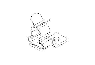 Icotek LF|SKL 81: EMC Shield Clamp for Screw Assembly - 36256