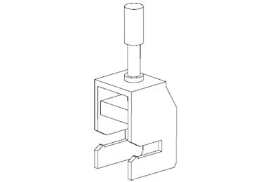 Icotek SKS 34: EMC Shield Bracket for Bus Bar - 36284