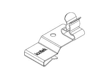 Icotek PFK2-B|SKL 02: Pluggable EMC Double Shield Clamp - 36784.02