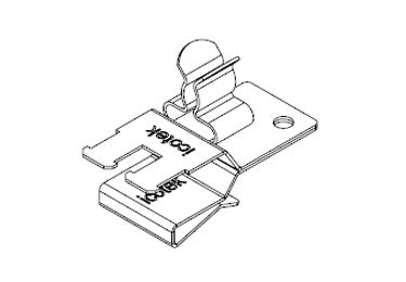 Icotek PFSZ2|SKL 20: EMC Double Shield Clamp for Bus Bar - 36789.20