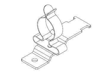 Icotek LFZ|SKL 17-22: EMC Shield Clamp for Screw Assembly - 36935