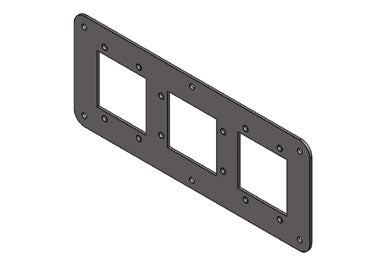 Icotek FP-KL 221X90|C: Flanged Plate for Junction Boxes - 43856