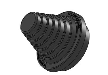 Icotek KEL-DPF 63|235 bk: Cable Entry Grommet for Supply Cables - 50656