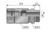 Murrplastik- KSV-Pg 09 Conduit and Cable Fitting - 83611210 (MOQ 50 pcs.)