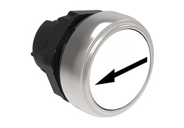 Lovato Electric: Pushbutton Actuator Momentary, with Symbol, Flush - LPCB1148