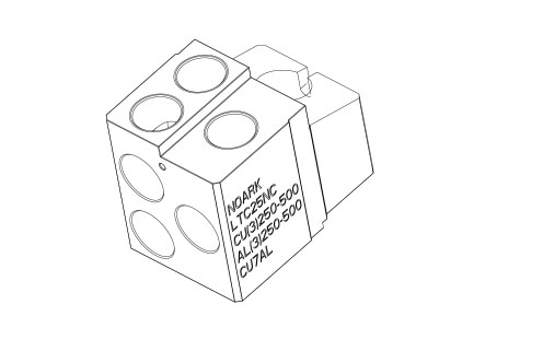 Noark Accessory: Two Conductor Breaker-LTC23NBA