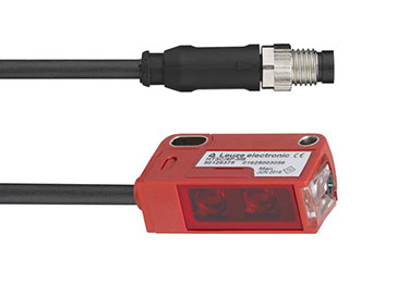 Leuze PRK3CL1.A3/4-200-M8.3: Polarized Retro-Reflective Photoelectric Sensor - 50137058
