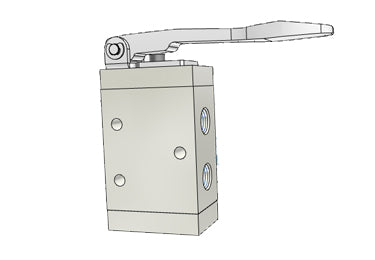 Airtac M3C110-06: Manual Valve, 3 Way - M3C11006G