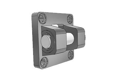 Airtac NSU: Mounting Bracket for Pneumatic Cylinder, NFPA  Standard - F-NSU2-1/2MP2