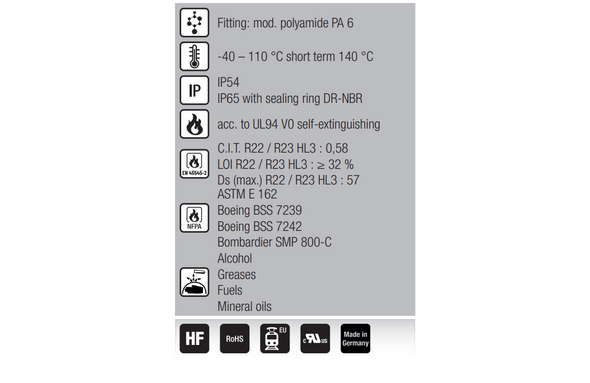 Murrplastik- MSV-Pg 13.5/11 Plug-in Conduit Fitting - 83601015 (MOQ 50 pcs.)