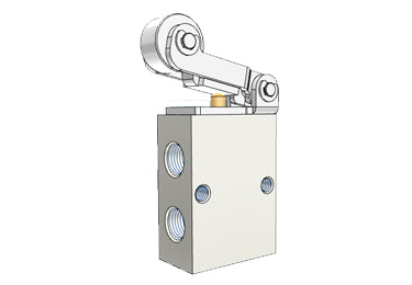 Airtac S3R-06: Manual Valve, 3 Way - S3R06