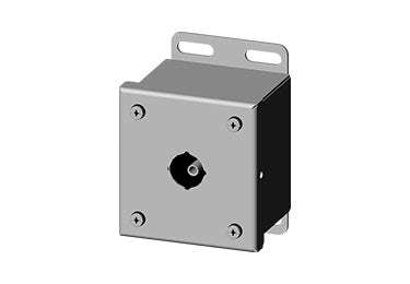 Saginaw Enclosures: Pushbutton Enclosure for 22.5mm Pushbuttons - SCE-1PBGX