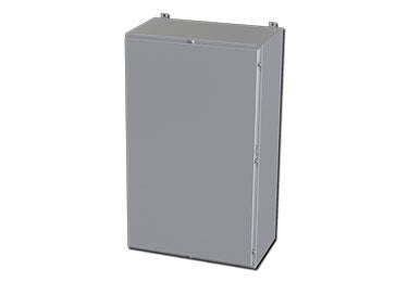 Saginaw Enclosure: Nema 4 Clamp Fastened Single Door Enclosure - SCE-48H3608LP