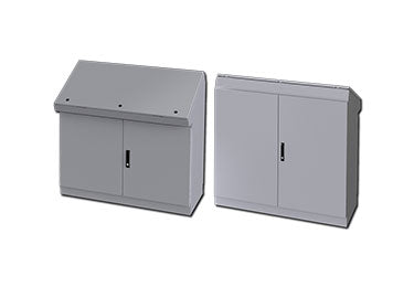 Saginaw Enclosure: Console, Dual Access Overlapping Two Door - SCE-466019DC