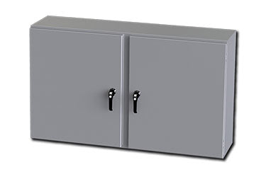 Saginaw Enclosures: Enviroline Series 2 Door Enclosure w/ 3 Point Hardware - SCE-36EL6012WFLP