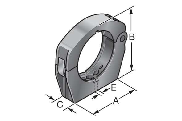 Murrplastik- SH 56/70-M System Holder with Metal Closing- 83691502