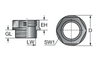 Murrplastik- SVT-X M50x1.5/48 Special Conduit Connections - 83651298 (MOQ 10 pcs.)