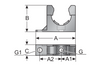 Murrplastik- UHG 09 Corrugated Conduit Holder - 83621250 (MOQ 100 pcs.)