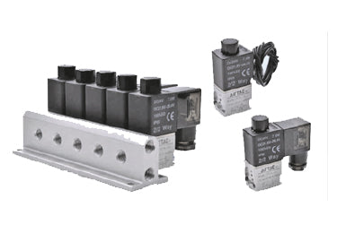 Airtac 3V2M: Solenoid Air Valve Manifold - 3V2M18FG