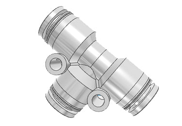 Airtac PEG12-10 Push Lock Fitting, Different Diameter Tee