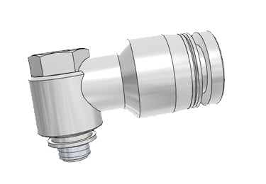 Airtac PH: Push Lock Fitting, Universal Male Elbow - PH1002 (MOQ 10 pcs.)