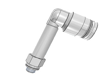 Airtac PLL1002 Push Lock Fitting, Extended Male Elbow - Trimantec