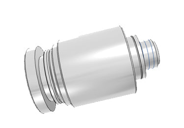 Airtac POC601 Push Lock Fitting, Male Connector Rounded - Trimantec