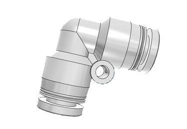 Airtac PV: Push Lock Fitting, Union Elbow - PV6 (MOQ 10 pcs.)