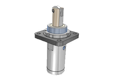 Airtac TTG: Pneumatic Stopper Cylinder, Single Acting (Pull), Adjustable Height - TTG40X20RFG